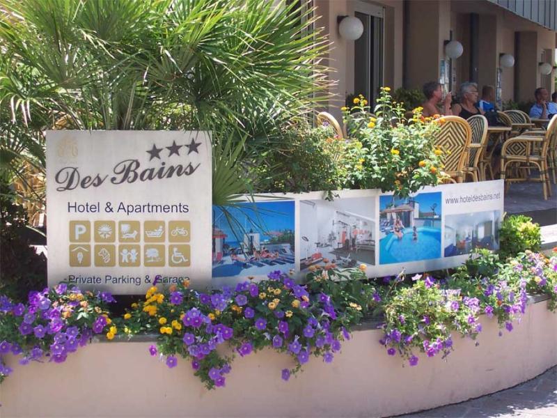 Hotel Des Bains Cattolica Exteriér fotografie